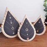 Water Drop Shape Necklace Jewelry Display Stand