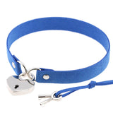 Punk Style Bondage Sexy Collar Necklace Love Lock Necklace