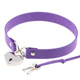 Punk Style Bondage Sexy Collar Necklace Love Lock Necklace