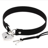 Punk Style Bondage Sexy Collar Necklace Love Lock Necklace