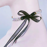 Rhinestone Necklace Lady Japan Korea Hairband Bracelet