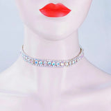 Rhinestone Necklace Lady Japan Korea Hairband Bracelet
