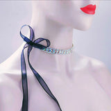 Rhinestone Necklace Lady Japan Korea Hairband Bracelet