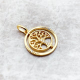 Life Tree Link Chain Necklace 925 Silver Romantic Jewelry Gift
