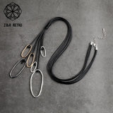 Goth Chains Female Neck Chokers Long Necklace