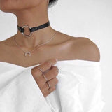 Cute Leather Necklace for Girls