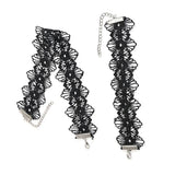 Lace Choker Necklace for Girls, Cute, Punk, Gothic, Lolita