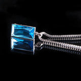Men's Crystal Gem Pendant Personalized Jewelry Accessory