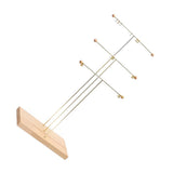 Metal Necklace Jewelry Display Stand Choker Organizer
