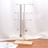 Metal Jewelry Display Stand Necklace Holder Bracelet Organizer