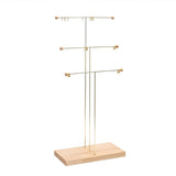 Metal Jewelry Display Stand Necklace Holder Bracelet Organizer