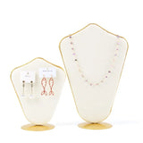 Velvet Jewelry Organizer Necklace Earring Display Stand