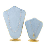 Velvet Jewelry Organizer Necklace Earring Display Stand