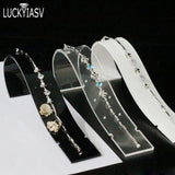 Acrylic Necklace Bracelet Organizer Stand