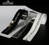 Acrylic Necklace Bracelet Organizer Stand