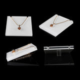 Acrylic Necklace Pendant Display Stand Jewelry Holder Rack