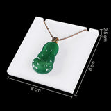Acrylic Necklace Pendant Display Stand Jewelry Holder Rack