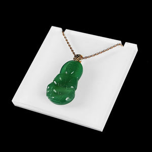 Acrylic Necklace Pendant Display Stand Jewelry Holder Rack