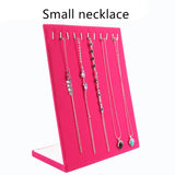 Necklace Pendant Display Stand Jewelry Organizer Holder Storage Case