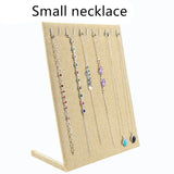 Necklace Pendant Display Stand Jewelry Organizer Holder Storage Case