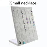 Necklace Pendant Display Stand Jewelry Organizer Holder Storage Case