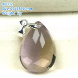 Natural Ametrine Pendant Beauty Beads Silver Stone AAAAA