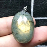 Labradorite Necklace Pendant Silver Moonstone Gemstone