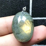 Labradorite Necklace Pendant Silver Moonstone Gemstone