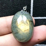 Labradorite Necklace Pendant Silver Moonstone Gemstone