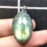 Labradorite Pendant Silver Moonstone Gemstone AAAAA