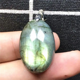 Labradorite Pendant Silver Moonstone Gemstone AAAAA