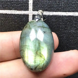 Labradorite Pendant Silver Moonstone Gemstone AAAAA