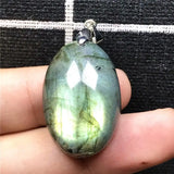 Labradorite Pendant Silver Moonstone Gemstone AAAAA