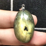 Labradorite Necklace Pendant Crystal Silver Moonstone Gemstone AAAAA