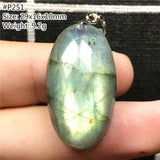 Yellow Labradorite Pendant Necklace Oval Beads Moonstone Stone AAAAA