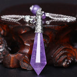 Crystal Pendant Necklace Rope Bracelet DIY Craft