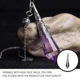 Crystal Pendant Necklace Rope Bracelet DIY Craft