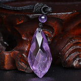 Crystal Pendant Necklace Rope Bracelet DIY Craft
