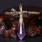 Crystal Pendant Necklace Rope Bracelet DIY Craft