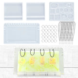 Necklace Pendant Storage Rack Mold Set with Display Stand & Base Mold