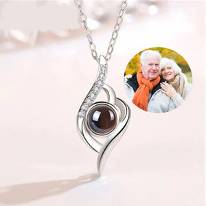 Custom Photo Necklace, Pet Memorial, Anniversary Gift