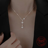 S925 Sterling Silver High Ladies Necklace Pendant Jewelry Women