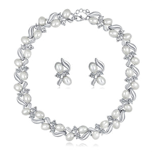 Versatile Creative Pearl Necklace Jewelry Set