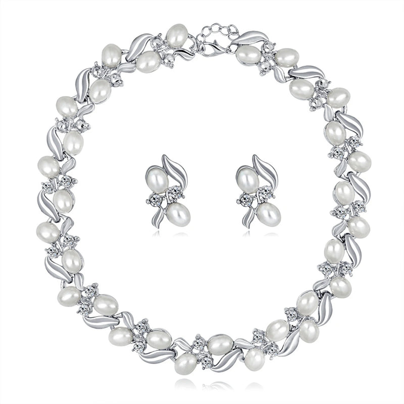 Versatile Creative Pearl Necklace Jewelry Set