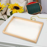 Glass Top Necklace Tray Storage Box Home Decor