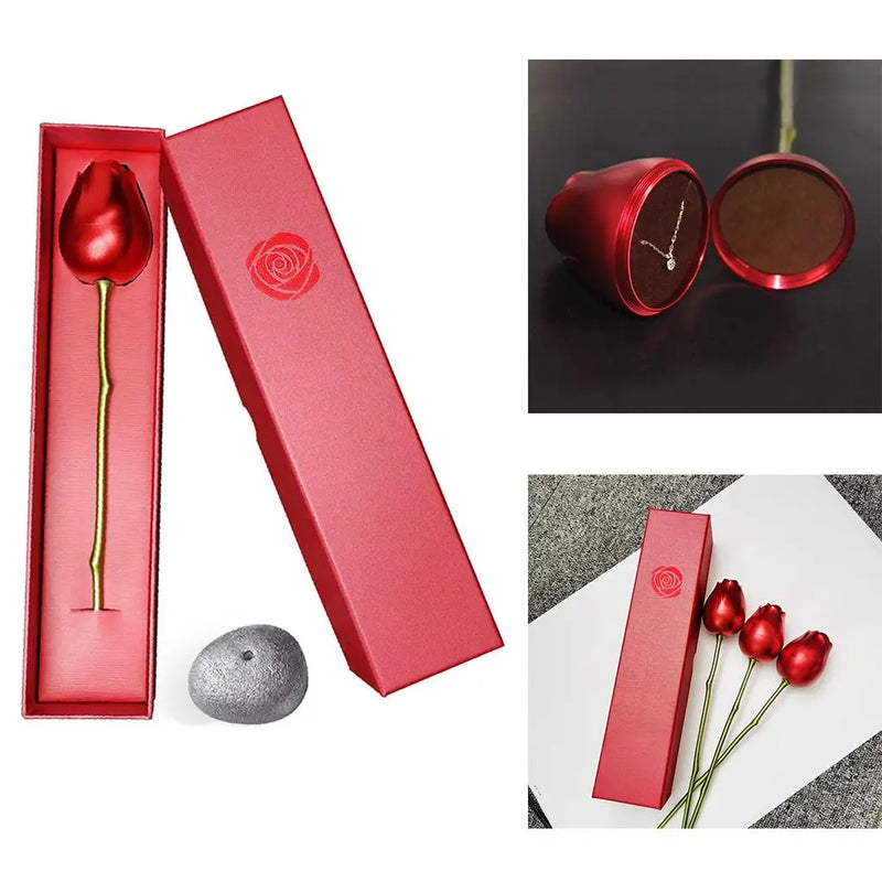 Necklace Trinket Storage Case for Birthdays, Weddings
