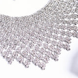 Wedding Necklace, Prom Jewelry, Rhinestone Accessories