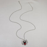 Y2k Crystal Drip Pendant Necklace Halloween Jewelry