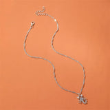 Scorpion Necklace Women Chain Zircon Pendant Jewelry Silver Gothic
