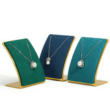 Metal Necklace Display Rack Vertical Jewelry Prop